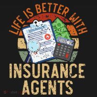 Life Is Better With Insurance Agents Job Profession Bucket Hat thumb 4