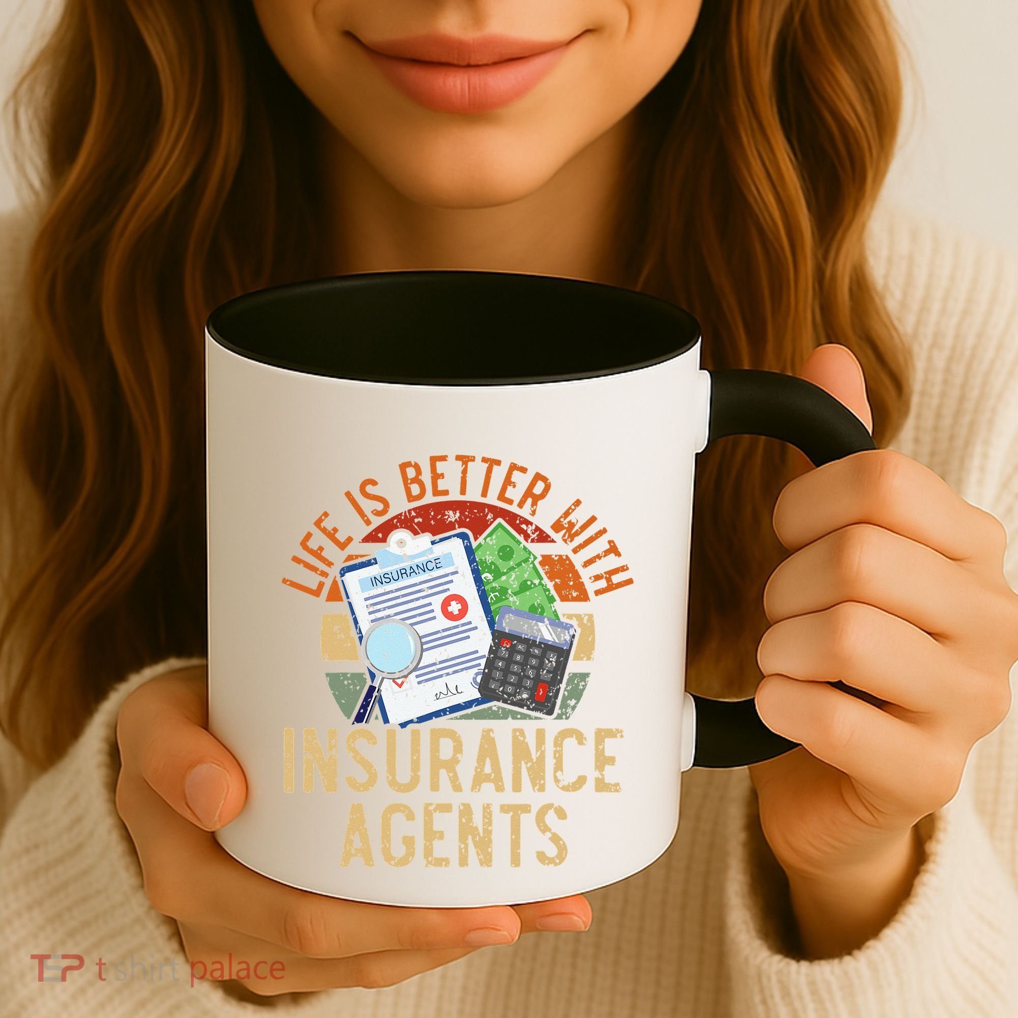 Life Is Better With Insurance Agents Job Profession Coffee Mug