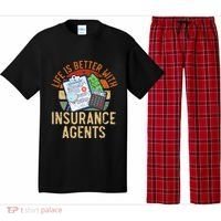 Life Is Better With Insurance Agents Job Profession Pajama Set thumb 0