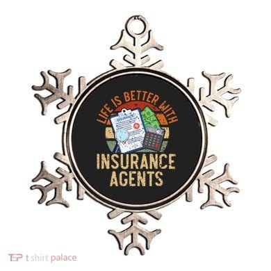 Life Is Better With Insurance Agents Job Profession Ornament