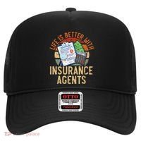 Life Is Better With Insurance Agents Job Profession Hat thumb 0