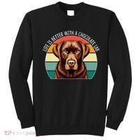 Life Is Better With A Chocolate Lab Sweatshirt thumb 0