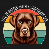 Life Is Better With A Chocolate Lab Sweatshirt thumb 3