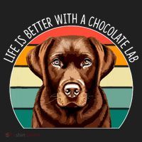 Life Is Better With A Chocolate Lab Tumbler thumb 3