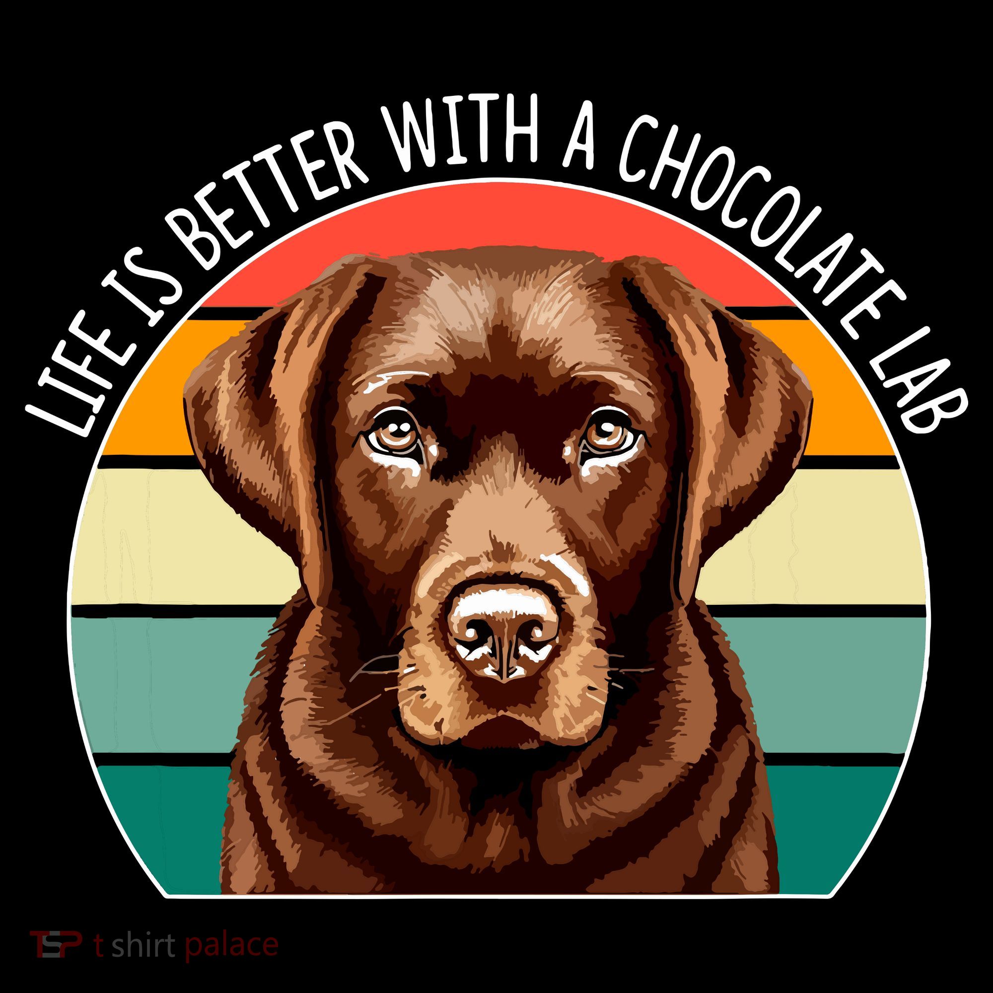 Life Is Better With A Chocolate Lab Mousepad