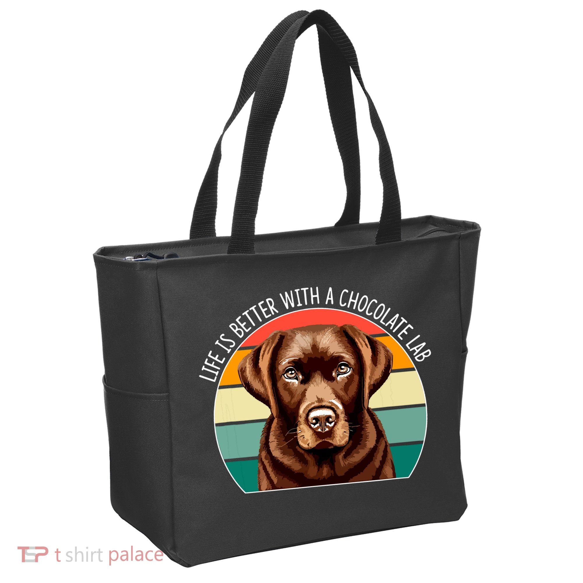 Life Is Better With A Chocolate Lab Tote Bag
