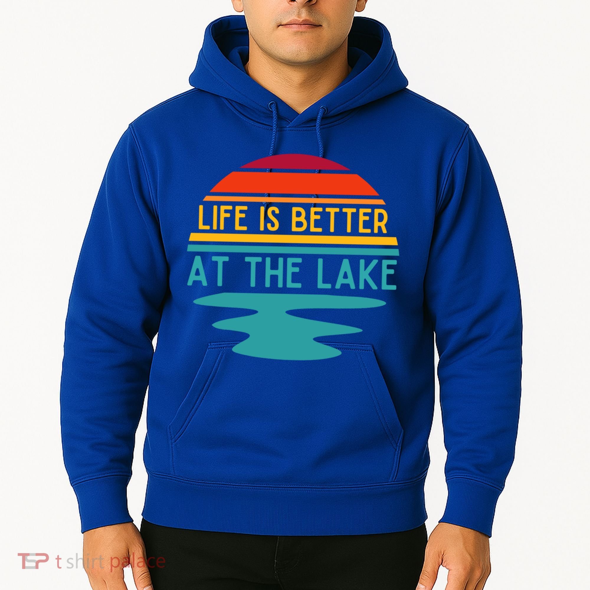 Life Is Better At The Lake Life Bum Lake Lover Pontoon Gift Hoodie