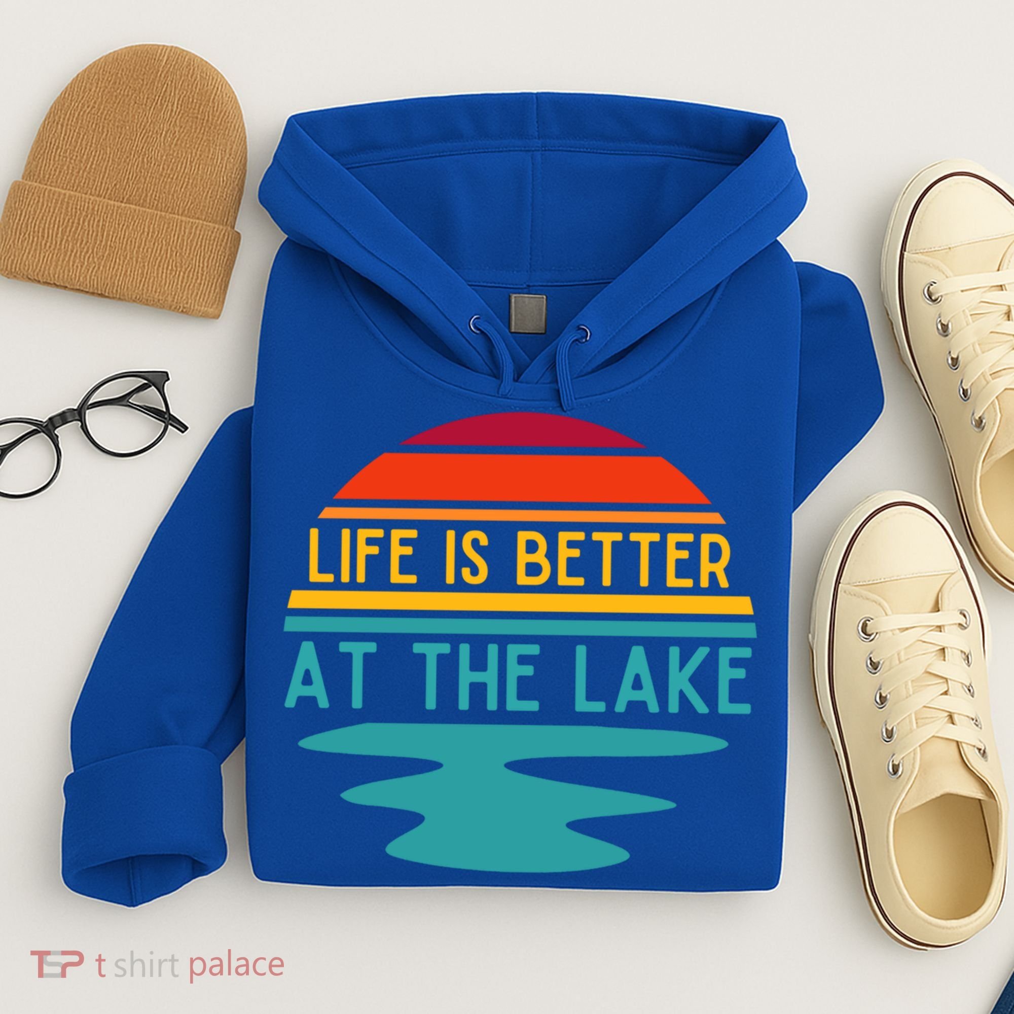Life Is Better At The Lake Life Bum Lake Lover Pontoon Gift Hoodie
