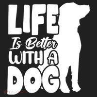 Life Is Better With A Dog Women's Sweatshirt thumb 2