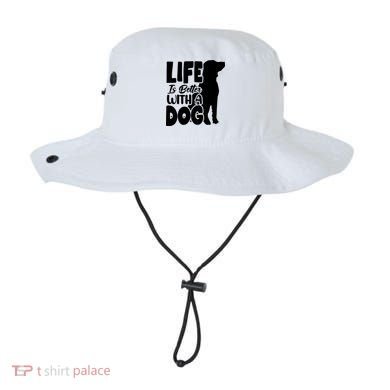 Life Is Better With A Dog Bucket Hat