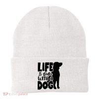Life Is Better With A Dog Beanie thumb 0