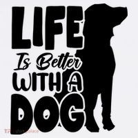 Life Is Better With A Dog Toddler T-Shirt thumb 4