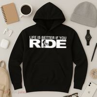 Life Is Better If You Ride Mountain Bike Hoodie thumb 3