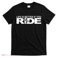 Life Is Better If You Ride Mountain Bike T-Shirt thumb 0