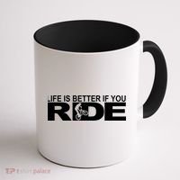 Life Is Better If You Ride Mountain Bike Coffee Mug thumb 1