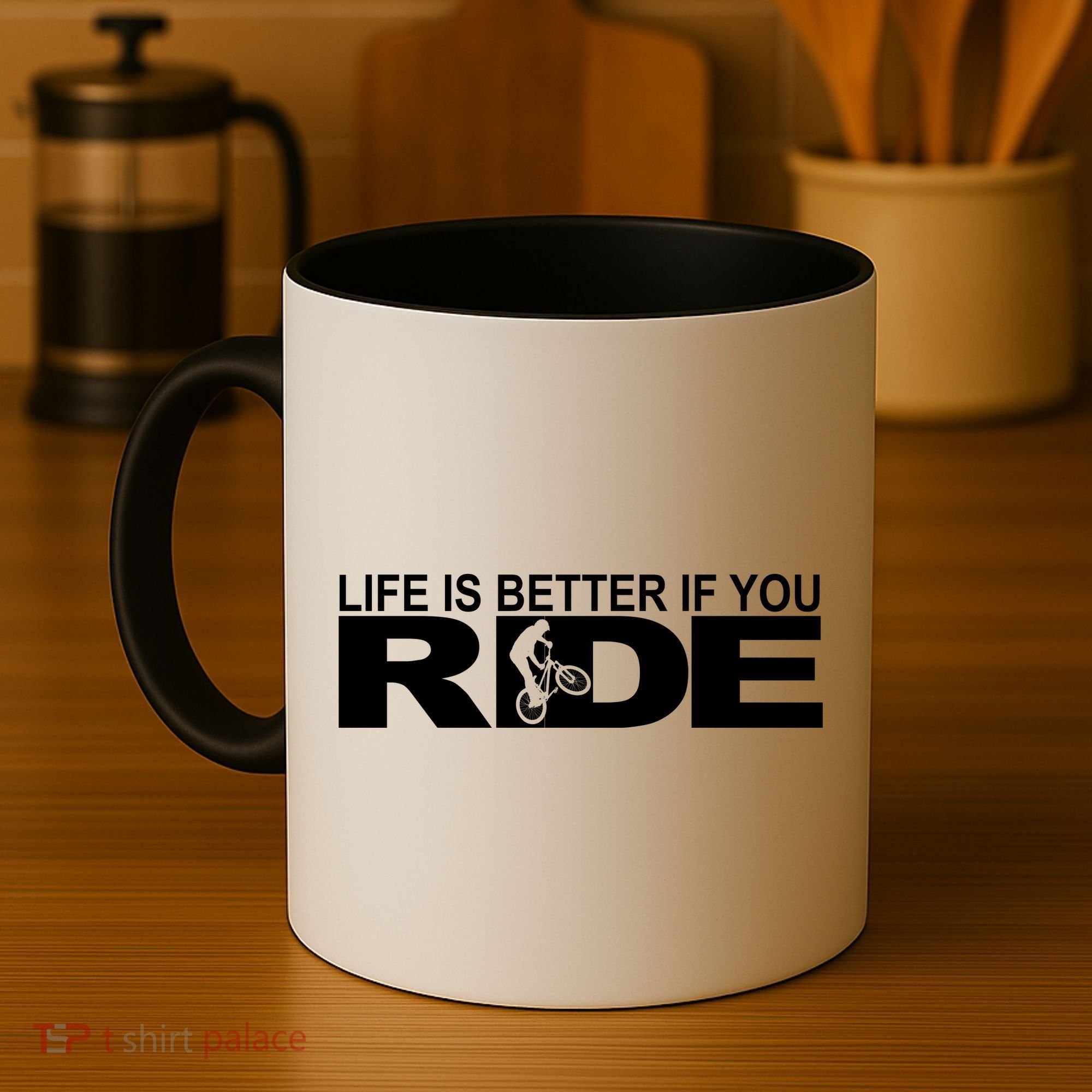 Life Is Better If You Ride Mountain Bike Coffee Mug