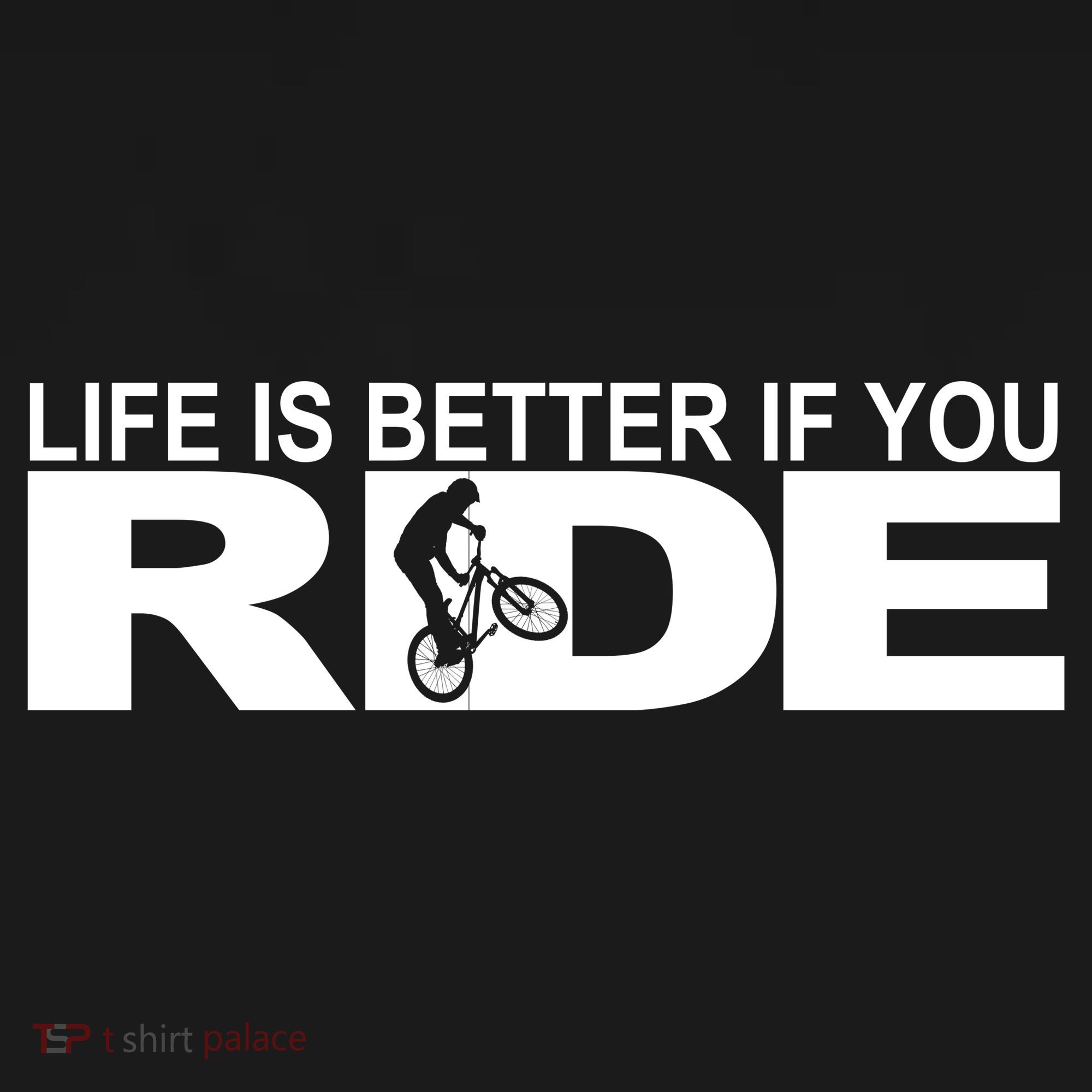 Life Is Better If You Ride Mountain Bike Toddler Hoodie