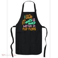 Life Is Better In Flip Flops Apron thumb 0