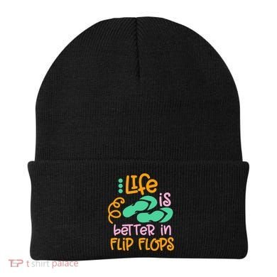 Life Is Better In Flip Flops Beanie