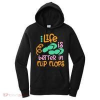Life Is Better In Flip Flops Women's Hoodie thumb 0