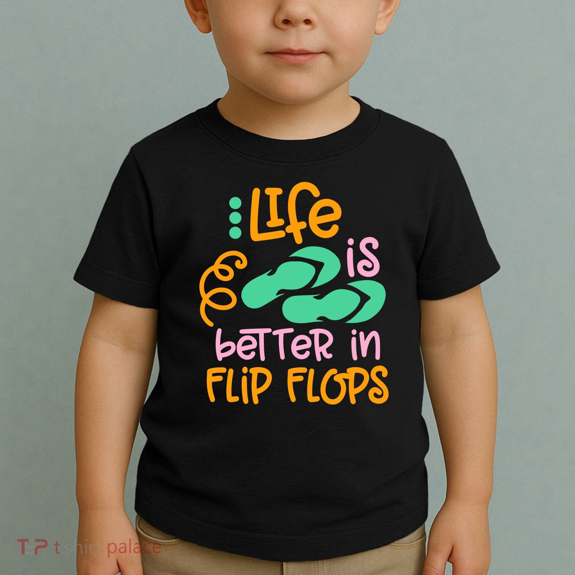 Life Is Better In Flip Flops Toddler T-Shirt