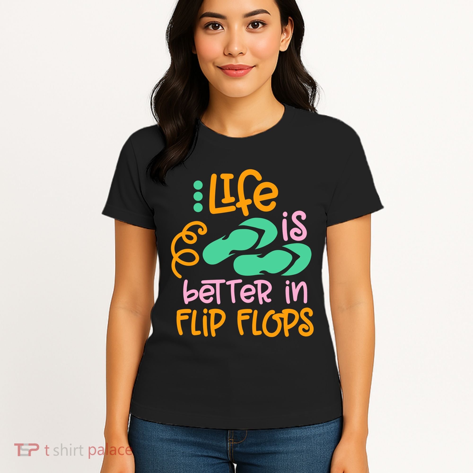 Life Is Better In Flip Flops Women's T-Shirt