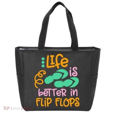 Life Is Better In Flip Flops Tote Bag