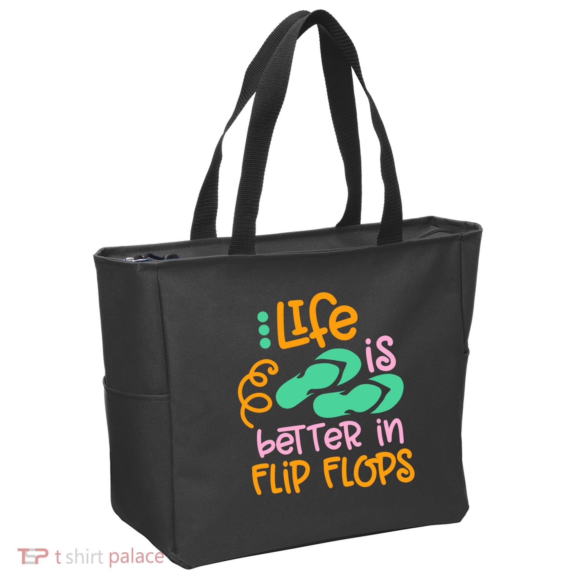 Life Is Better In Flip Flops Tote Bag