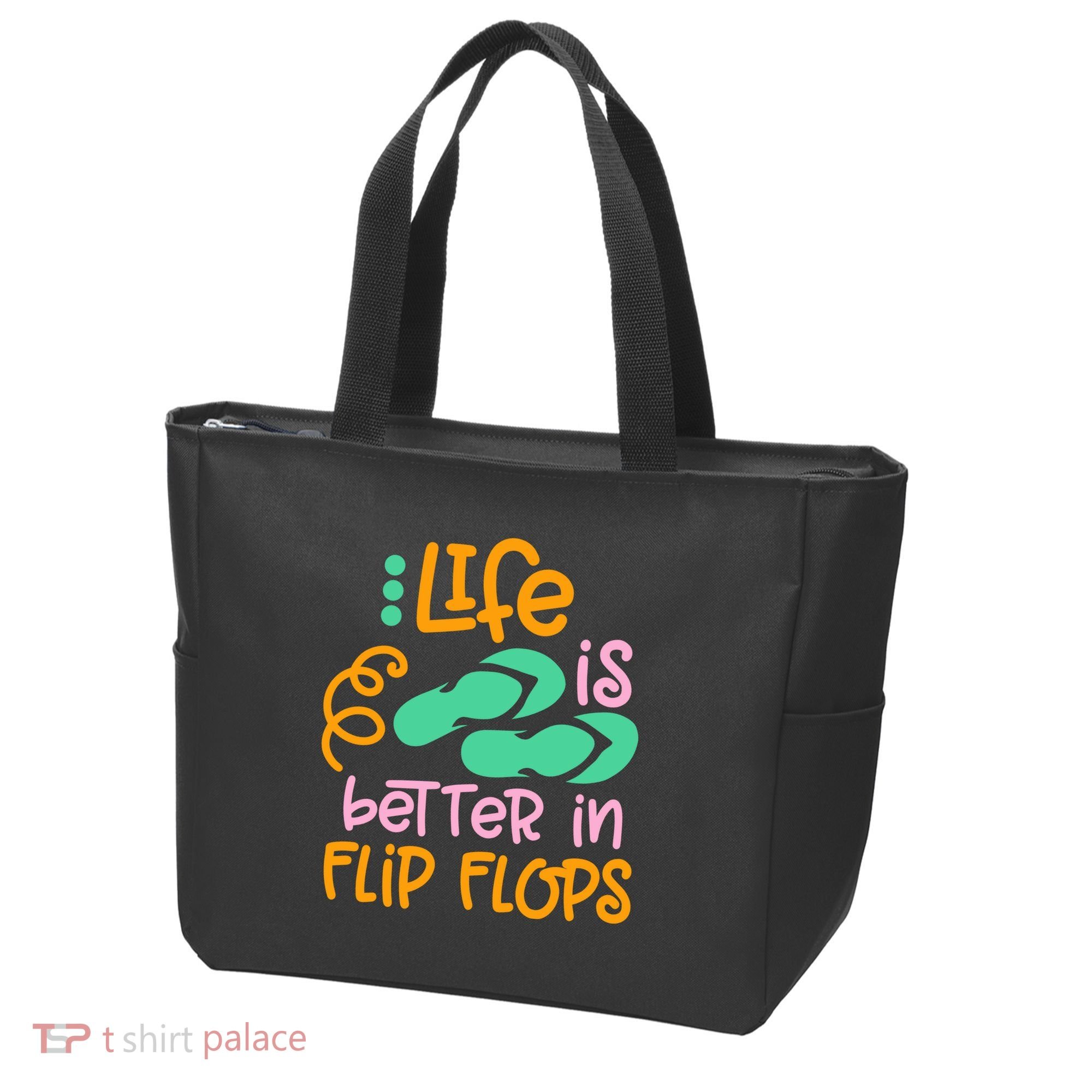 Life Is Better In Flip Flops Tote Bag