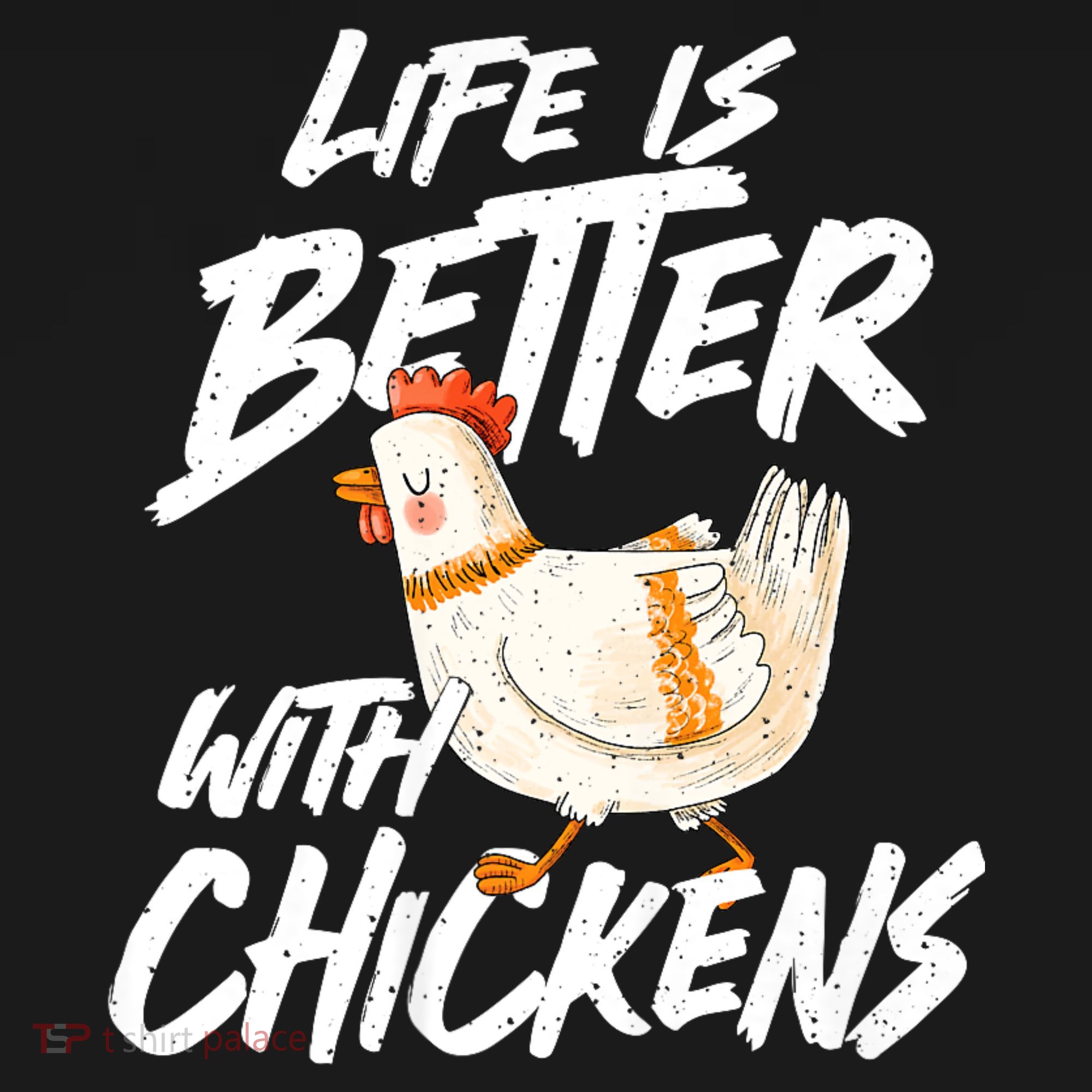 Life Is Better With Chickens Chicken Lover Farming Mousepad