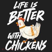 Life Is Better With Chickens Chicken Lover Farming Hat thumb 2