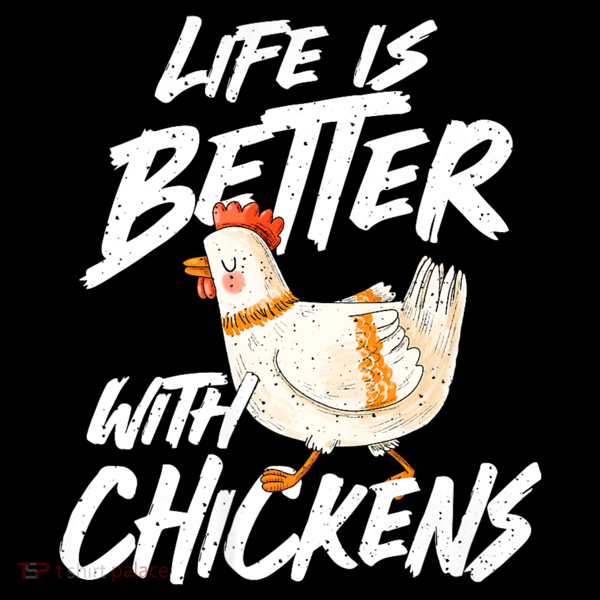 Life Is Better With Chickens Chicken Lover Farming Tote Bag