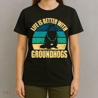 Life Is Better With Groundhogs T-Shirt thumb 4