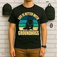 Life Is Better With Groundhogs T-Shirt thumb 6