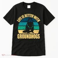 Life Is Better With Groundhogs Tall T-Shirt thumb 0
