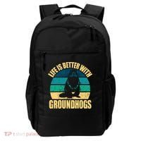 Life Is Better With Groundhogs Backpack thumb 0