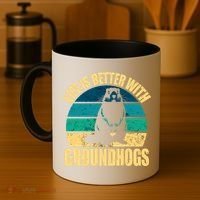 Life Is Better With Groundhogs Coffee Mug thumb 4