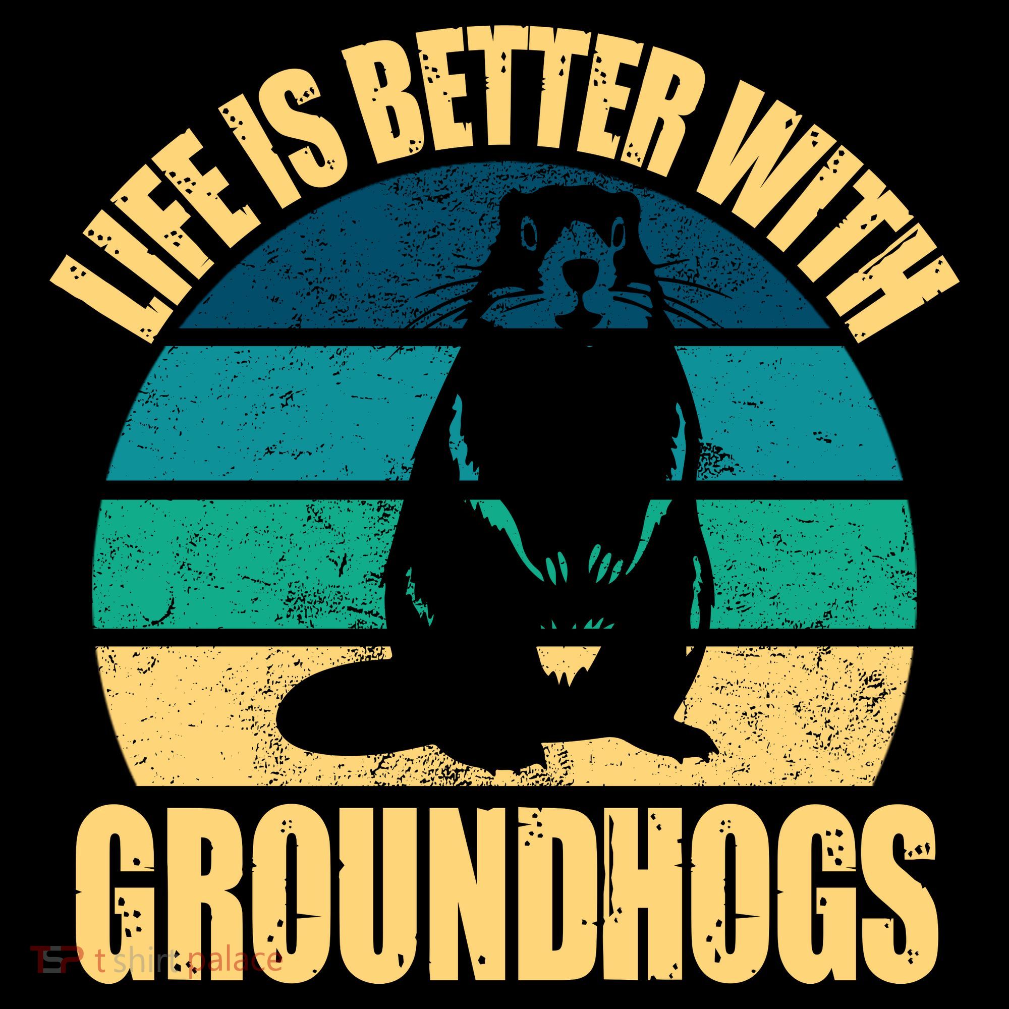 Life Is Better With Groundhogs Pajama Set