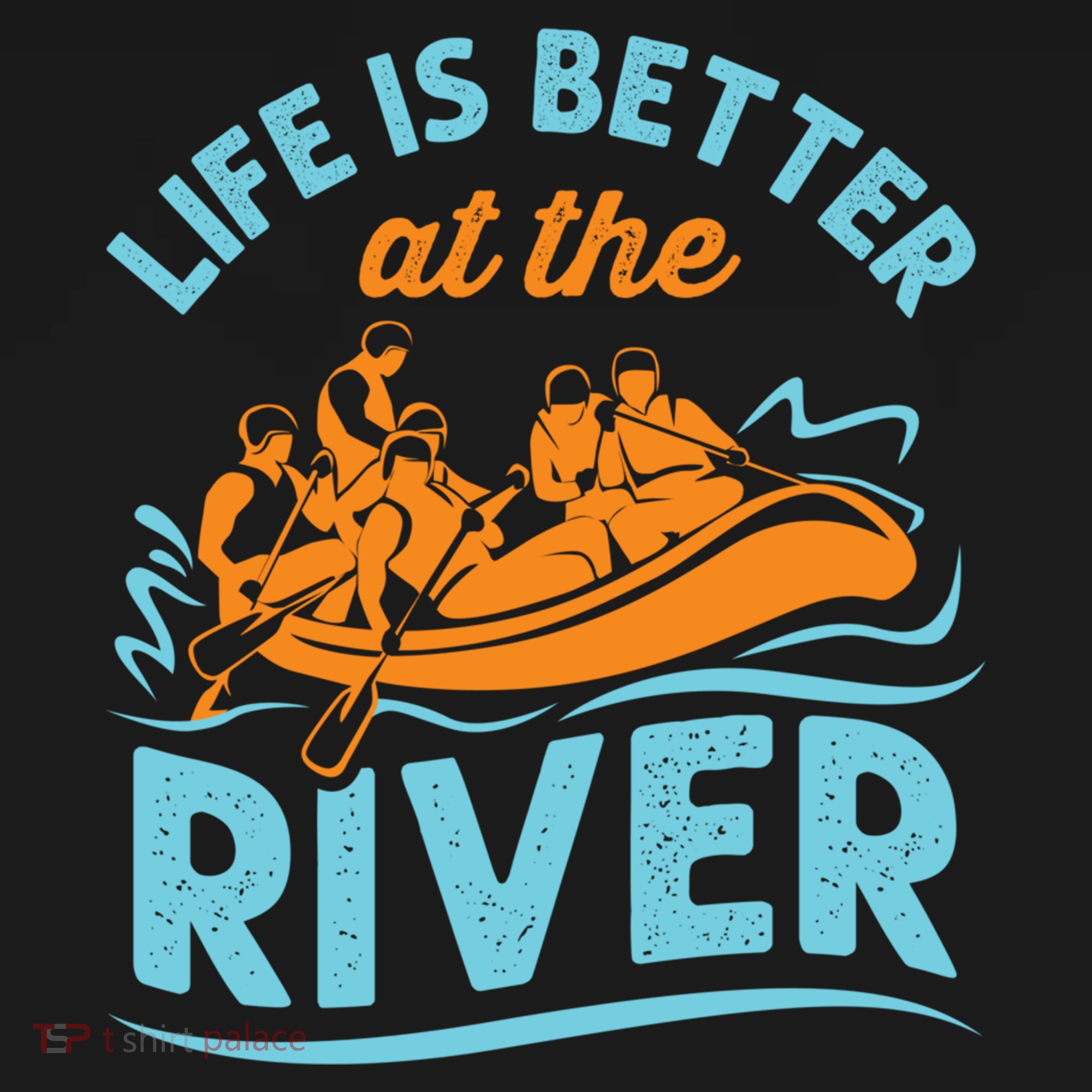 Life Is Better At The River White Water Rafting Cool Gift Pajama Set