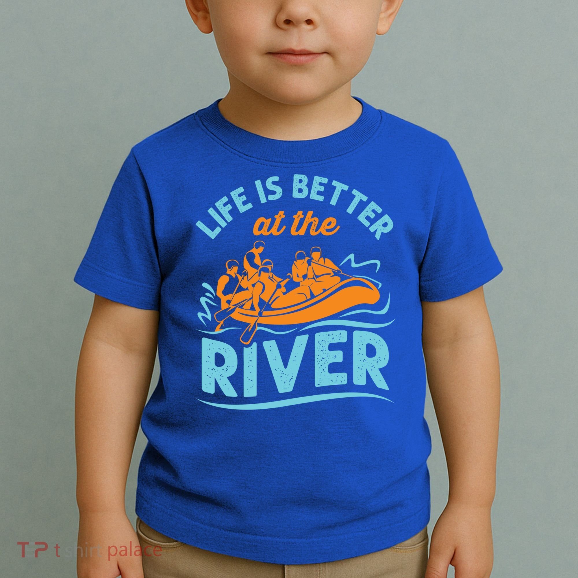 Life Is Better At The River White Water Rafting Cool Gift Toddler T-Shirt