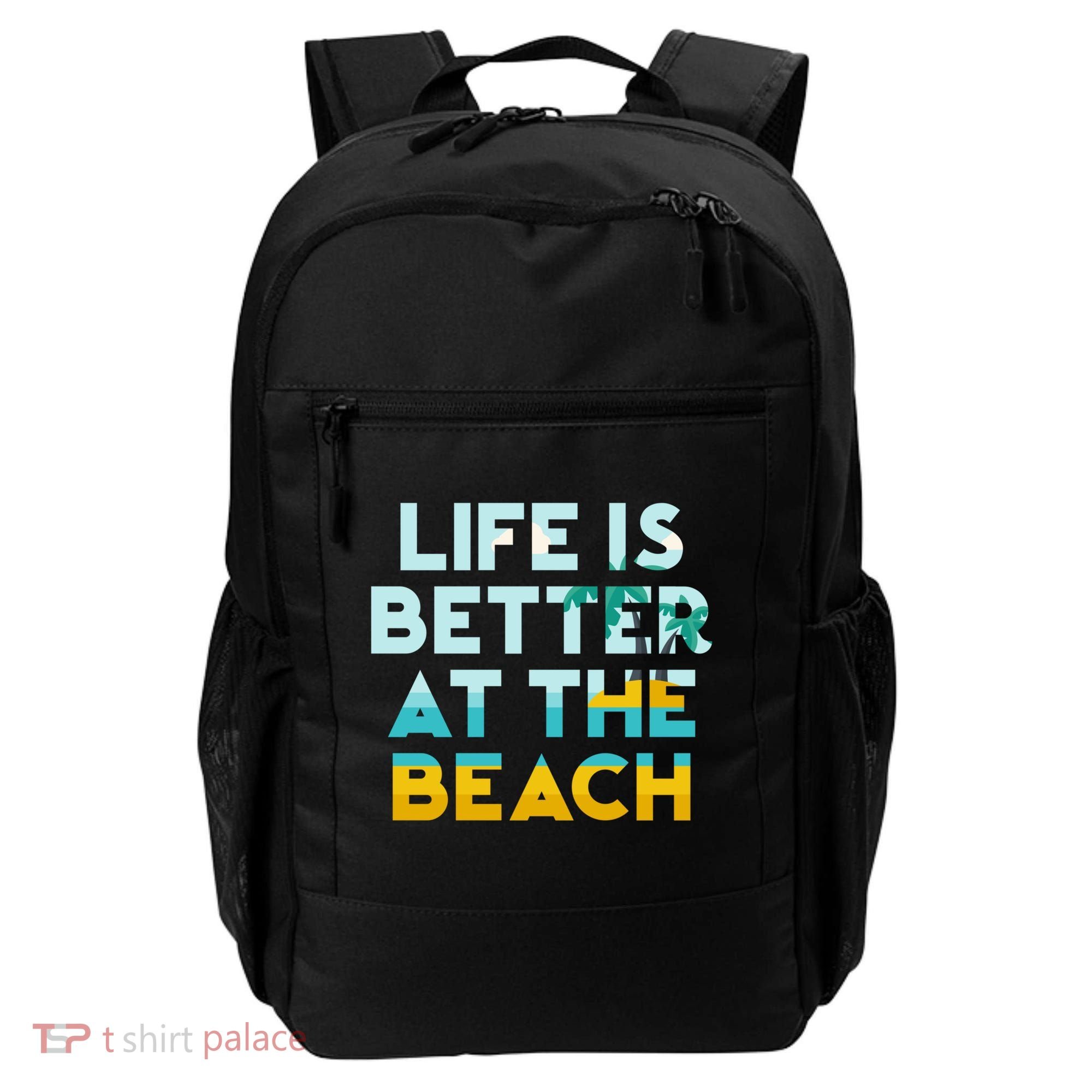 Life Is Better At The Beach Gift Cute Summer Vacation Gift Backpack