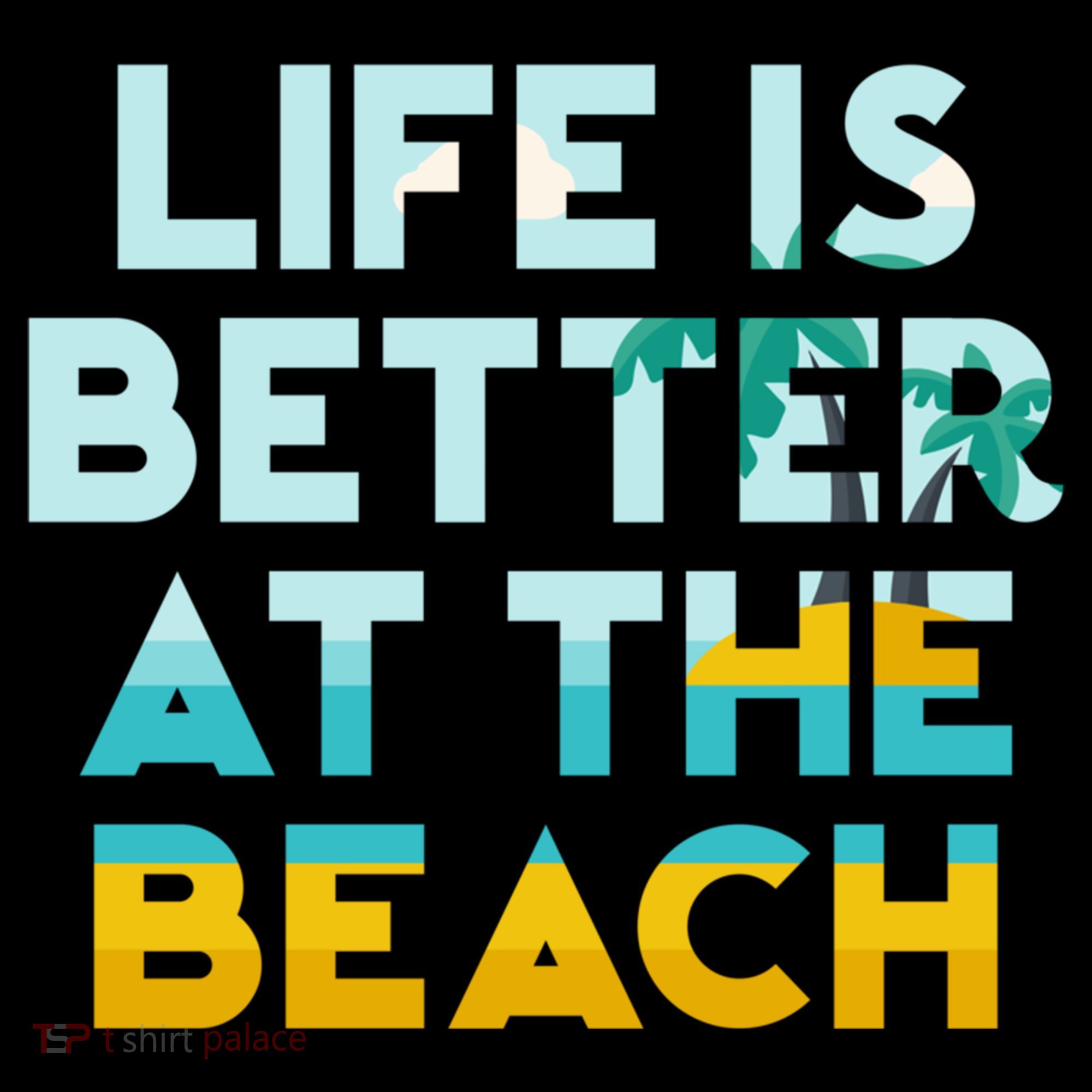 Life Is Better At The Beach Gift Cute Summer Vacation Gift Bucket Hat