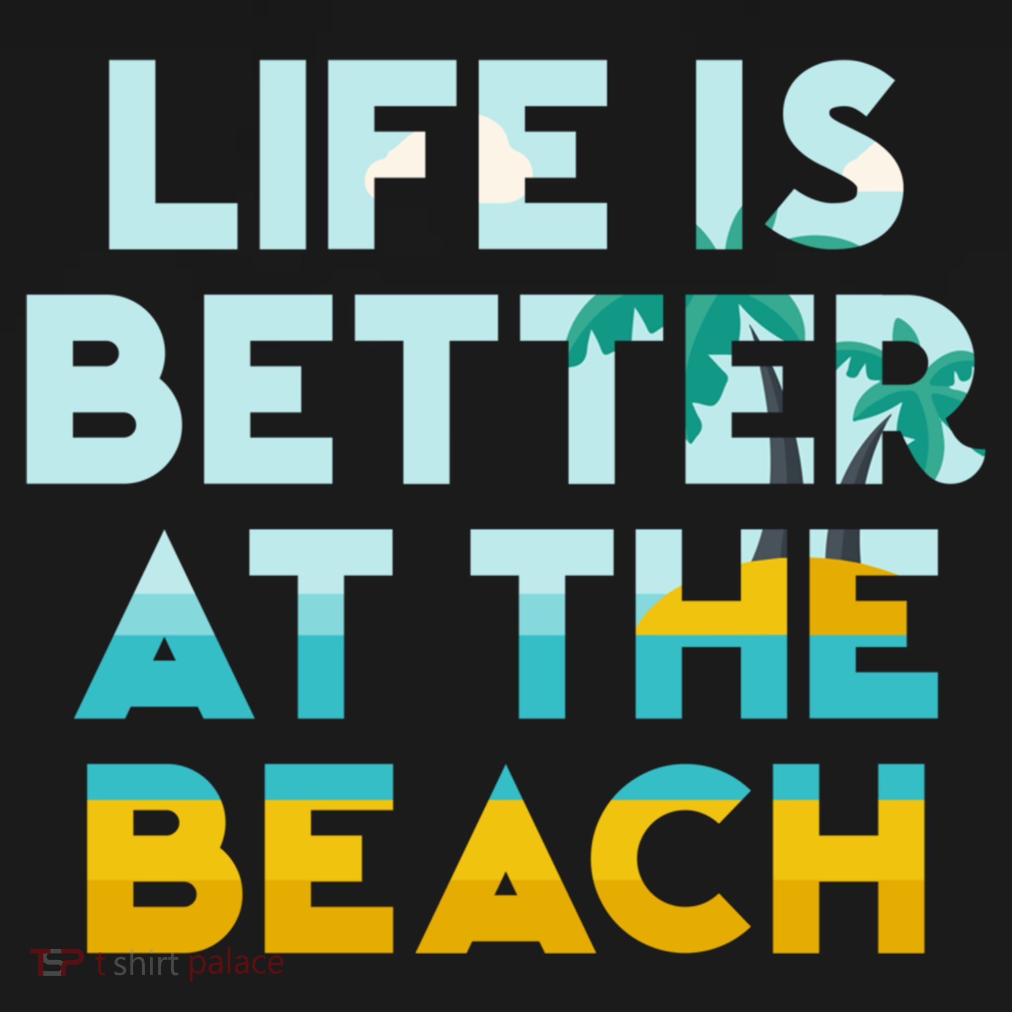Life Is Better At The Beach Gift Cute Summer Vacation Gift Pajama Set