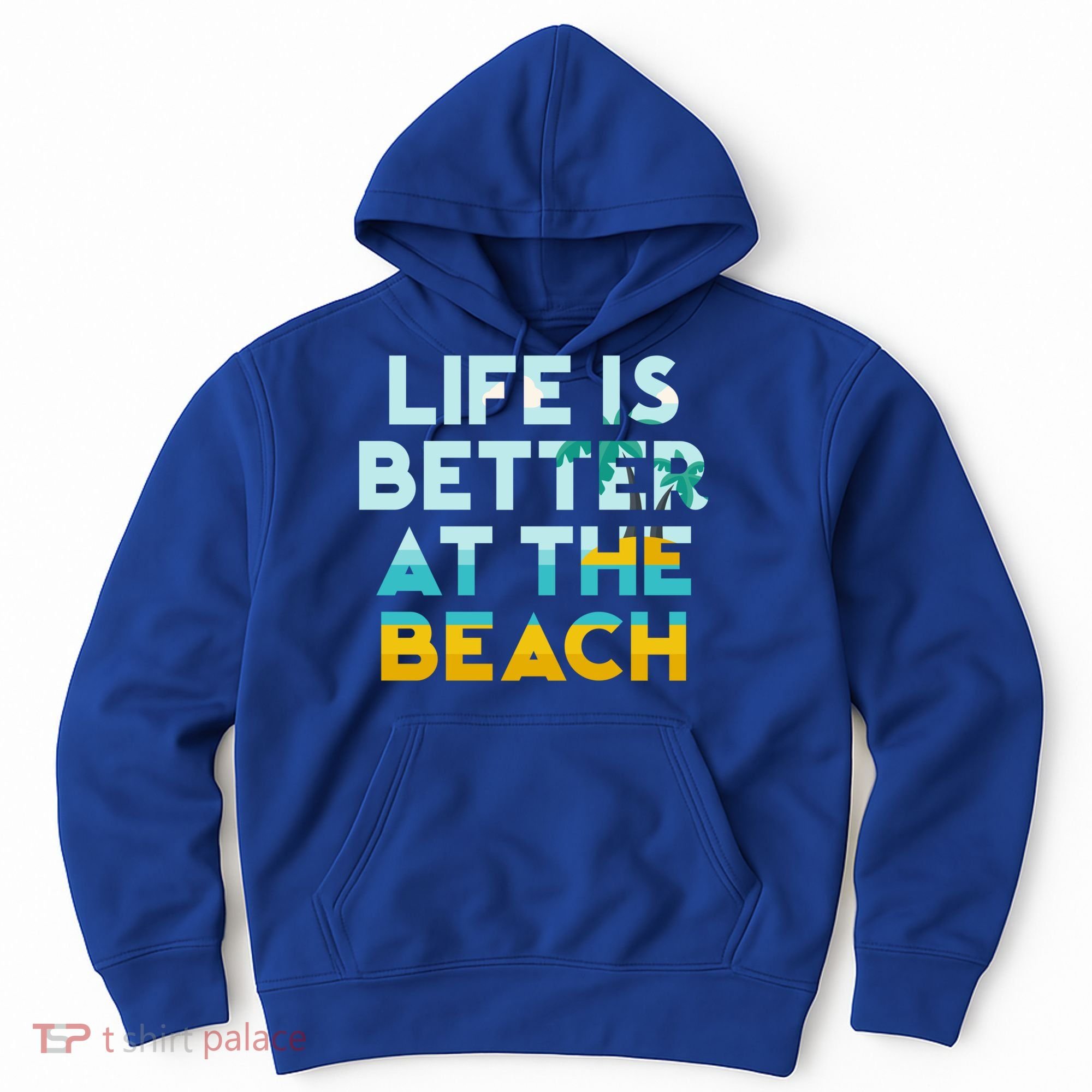 Life Is Better At The Beach Gift Cute Summer Vacation Gift Hoodie