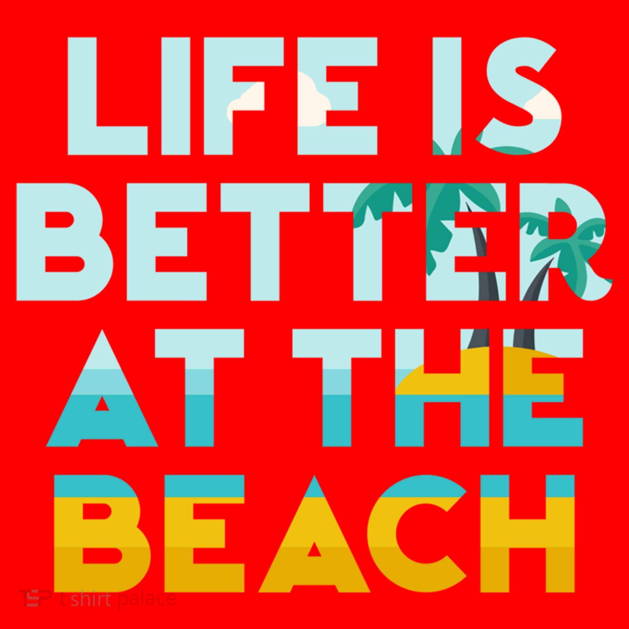 Life Is Better At The Beach Gift Cute Summer Vacation Gift Santa Hat