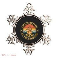 Life Is Better By The Campfire Camping Campfire Gift For Camper Ornament thumb 0