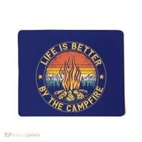 Life Is Better By The Campfire Camping Campfire Gift For Camper Mousepad thumb 0