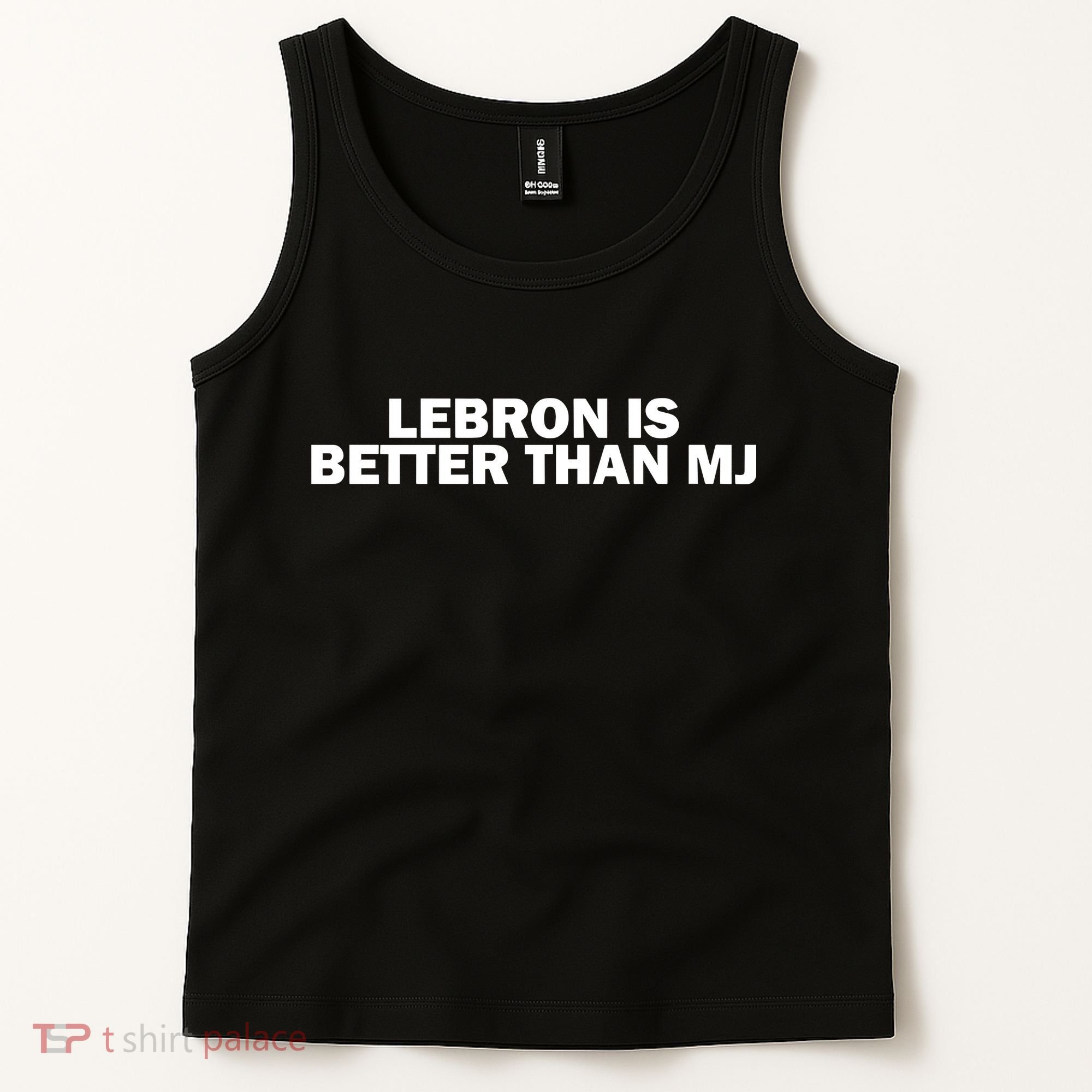 Lebron Is Better Than Mj Tank Top