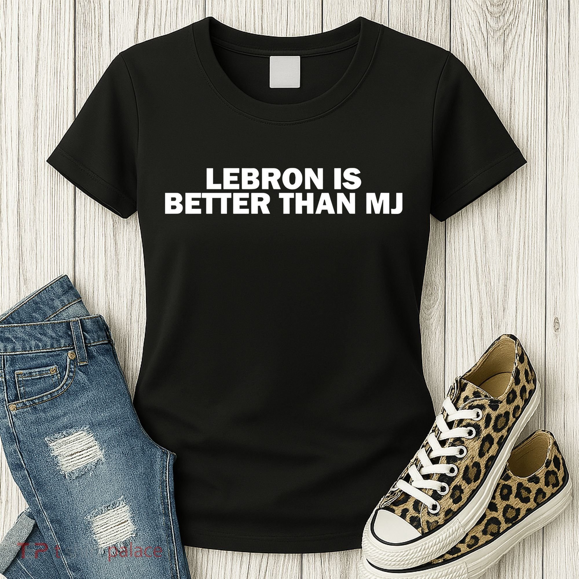 Lebron Is Better Than Mj Women's T-Shirt