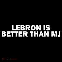Lebron Is Better Than Mj Women's T-Shirt thumb 6